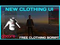 QBCore New Clothing  Script **FREE** | FiveM Roleplay Scripts | FiveM Tutorial 2023 | MJ DEVELOPMENT