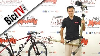 Potro de taller para bicicleta Mighty