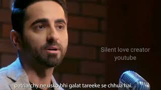 Ayushman khurana Best whatsapp status shayari video | Boy status | Touching status