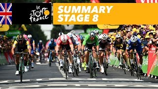 Summary - Stage 8 - Tour de France 2018