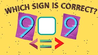 Greater Than, Less Than & Equal Quiz for Kids | Comparison of Numbers