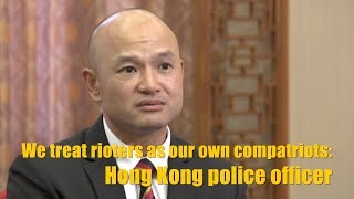 We treat rioters as our own compatriots: Hong Kong police officer 專訪香港光頭警長劉Sir：不到萬不得已 我不會把槍指向他們