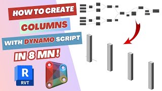 Automate Columns Modeling in Revit with Dynamo | Tutorial | Script in 8 Minutes
