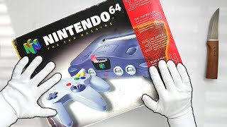 N64 UNBOXING! Nintendo 64 Console, Super Mario 64, Ocarina of Time, Goldeneye 64