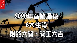 【生肖運勢】2020年春節過後，6大生肖財庫大開，開工大吉