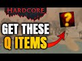 Useful Quest Rewards for Hardcore Self Found Mode