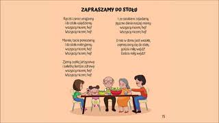 Zapraszamy do stołu – Justyna Bacz | Kocham świat #piosenkidladzieci