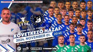 TFSE TENT BUDAPEST - DEAC //Férfi Futsal NB I. / 12. forduló