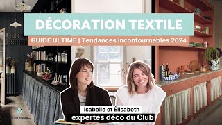 Décoration textile 2024 : Découvrez les nouvelles tendances qui transformeront votre intérieur !