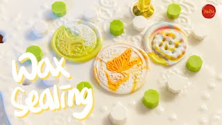 (eng) 상큼달콤 실링 왁스 🍒 wax sealing ASMR