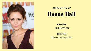 Hanna Hall Movies list Hanna Hall| Filmography of Hanna Hall