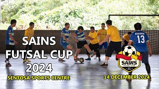 SAINS FUTSAL CUP 2024 | FUTSAL TOURNAMENT AT SENTOSA SPORTS CENTRE KUCHING