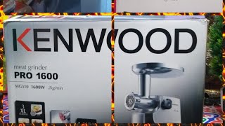 KENWOOD Meat Grinder 1600 watt Review