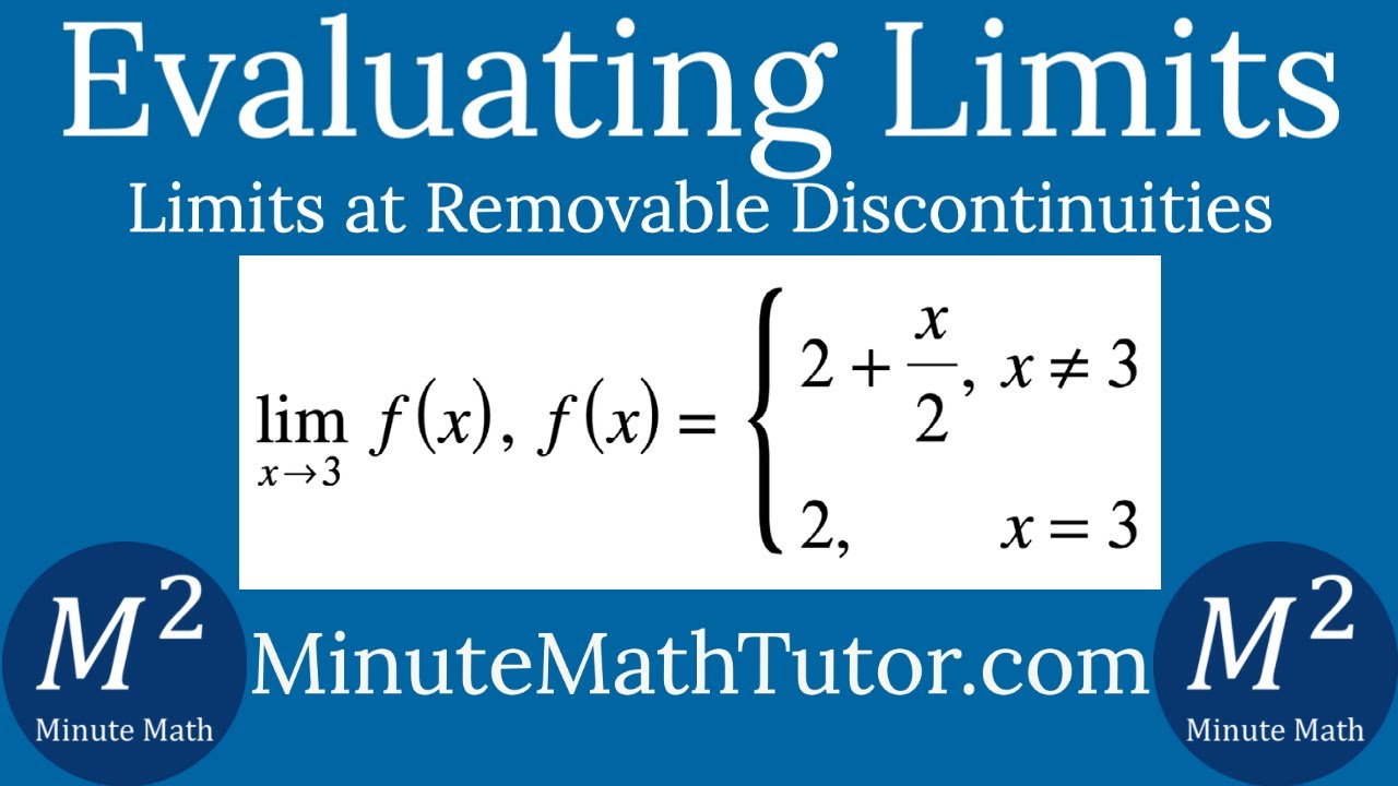 Evaluate Lim X-›3 F(x) Where F(x)={2+x/2 When X≠3; 2 When X=3 - YouTube