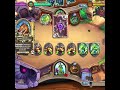 I am DRUID and this is my TURN ONE! Hearthstone #Shorts