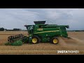 loonbedrijf peters brand new john deere t550i harvest 2020