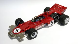 Building the 1:20 Ebbro Lotus 72C