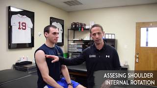 Testing Internal Rotation for Anterior Shoulder Pain