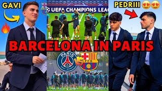 ✅OFFICIAL🔥 BARCELONA ARRIVED IN PARIS TO DESTROY PSG IN THE CHAMPIONS LEAGUE! BARCELONA NEWS TODAY!