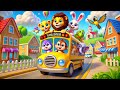 Wheels on the Bus - Fun Animal Adventure for Kids | KMM kids Music