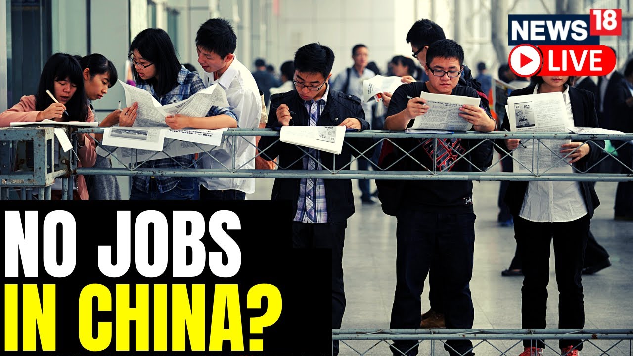 Lower Pay And Fewer Openings At Job Fairs In China | China's Falling Employment Problem | News18