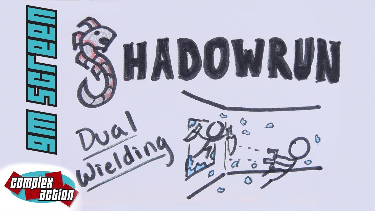 Dual Wielding Updated Gm Screen Shadowrun 5th Edition Youtube