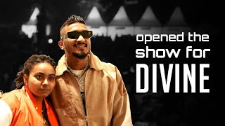 OPENING SET FOR @viviandivine  @GULLYGANG IN DELHI {LIVE PERFORMACE VLOG}  ZOMATO DELIVERY PARTNER