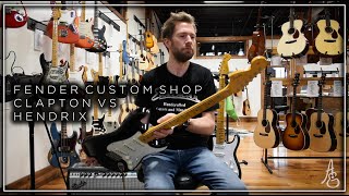 Fender Custom Shop Clapton vs. Hendrix Strat