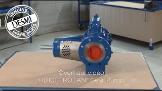 DESMI Overhaul Video HD 101 - ROTAN® Gear Pump