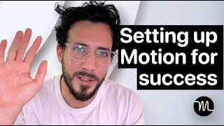 Setting Up Motion for Success