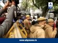 delhi kejriwal reaches lt governor s residence in wagon r