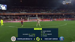 Montpellier vs PSG (2-6), All Goals Results/Extended Highlights-2024 Kylian Mbappe Goals Hattrick.