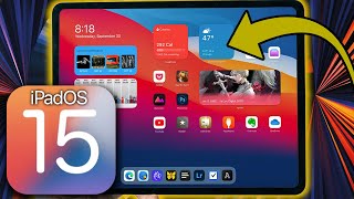 New iPad HomeScreen! iPadOS 15 First Look - WWDC 2021 Preview!