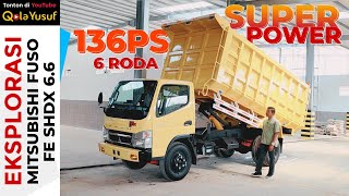 Eksplorasi Mitsubishi Fuso Colt Diesel FE SHDX 6.6 (136 PS) Light Duty Super Power Dengan 6 Roda