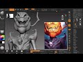 pumpkin king halloween special zbrush timelapse