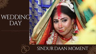 Sindoor Daner Moment || Marriage || Sanatan \u0026 Menoka || Berhampore ||