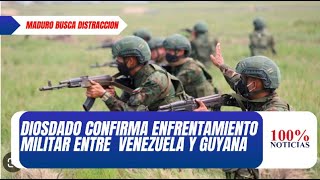 Diosdado Cabello confirma enfrentamiento militar con Guyana habla sobre sanciones petroleras