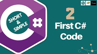 Learn C# Basics 02 | First C# Code (Print Hello world)