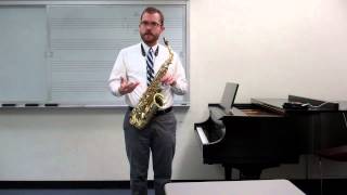 Improving Saxophone Tone