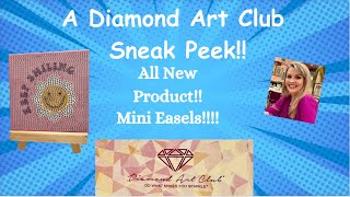 A Diamond Art Club Sneak Peek! New Product! Mini Easels