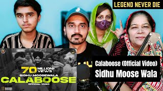 Pakistani Reaction on Calaboose (Official Video) Sidhu Moose Wala | Snappy | Moosetape