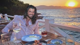 Flash💥Can Yaman having breakfast in Polignano💥