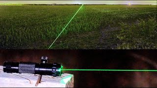 🔥 2021 Review | Pinty Green Laser Sight. Unboxing and Night Samples