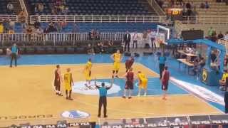 AEK - Krasny Octyabr /FIBA EUROCUP {14.10.15} (last minutes of game before OT)