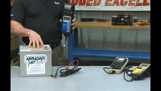 How to Use Conductance Analyzers on Hawker ARMASAFE Plus 6TAGM Batteries