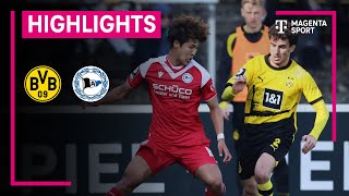 Borussia Dortmund II - DSC Arminia Bielefeld | Highlights 3. Liga | MAGENTA SPORT