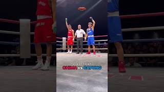 CAPUNG VS CHIMA #byoncombat #tinju #tiktokviral #shorts