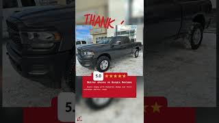 Walker Shares 5 Stars on Google Reviews for Adrian at Redwater Dodge in Redwater, Alberta #ramtrucks