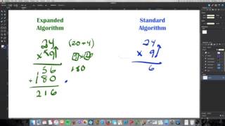 Mini Math Lessons: Multiplying with the Standard Algorithm
