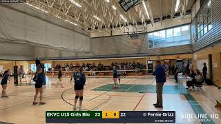 EKVC U15 Girls Blu @ Fernie Grizz (2025.02.23)